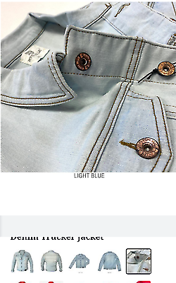 beautiful casual jean jacket for men in different colors red black white blue