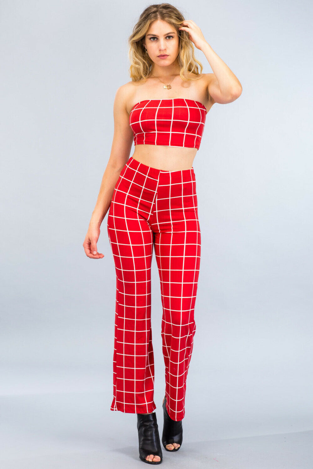 different color two piece