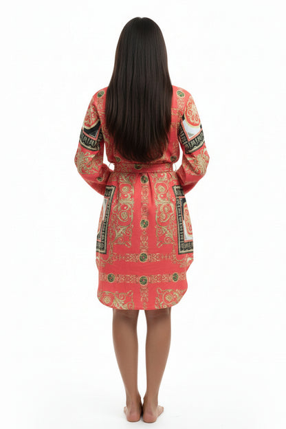 Camisón tipo vestido blanch manga larga