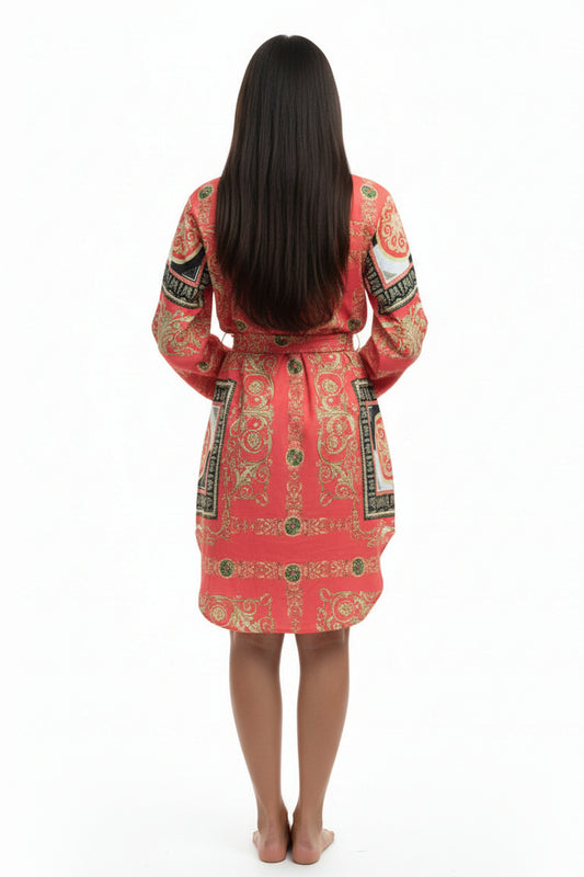 Camisón tipo vestido blanch manga larga