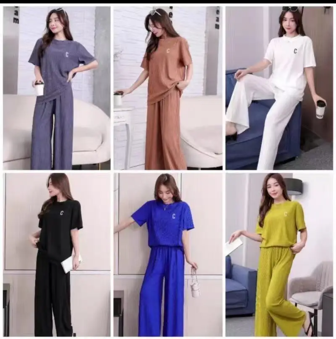 Conjunto de dos piezas colores variados