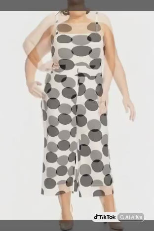 Jersey elástico, largo Capri,3 en azul marino