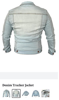 beautiful casual jean jacket for men in different colors red black white blue