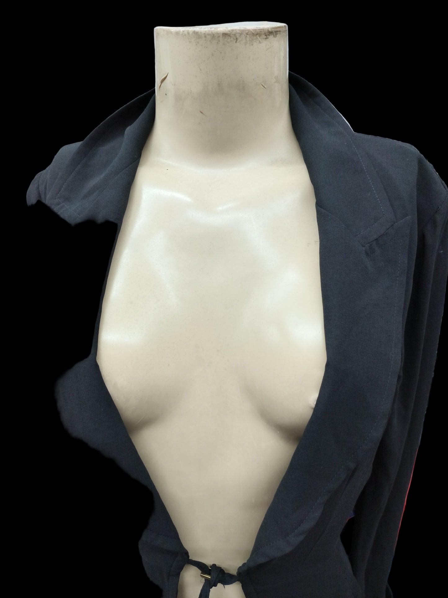 Blazer in solid black