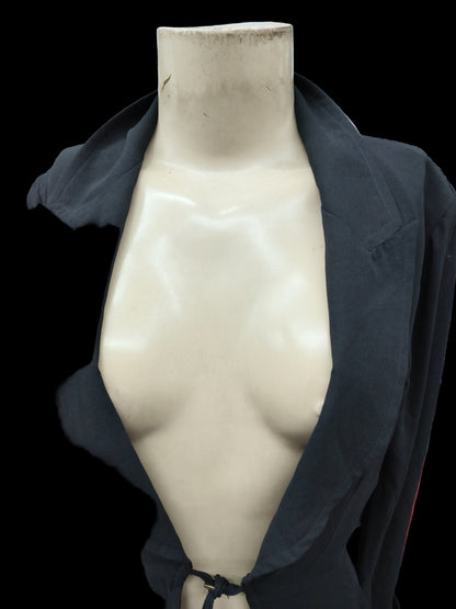 Blazer in solid black