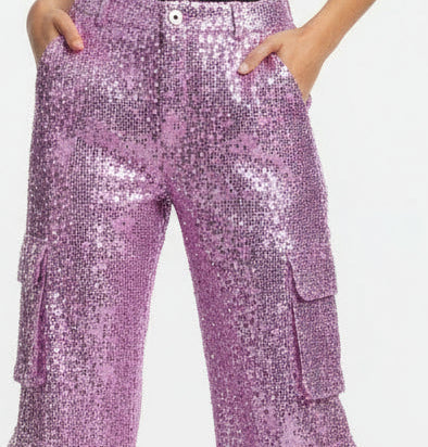 Cargo pants in bright colors