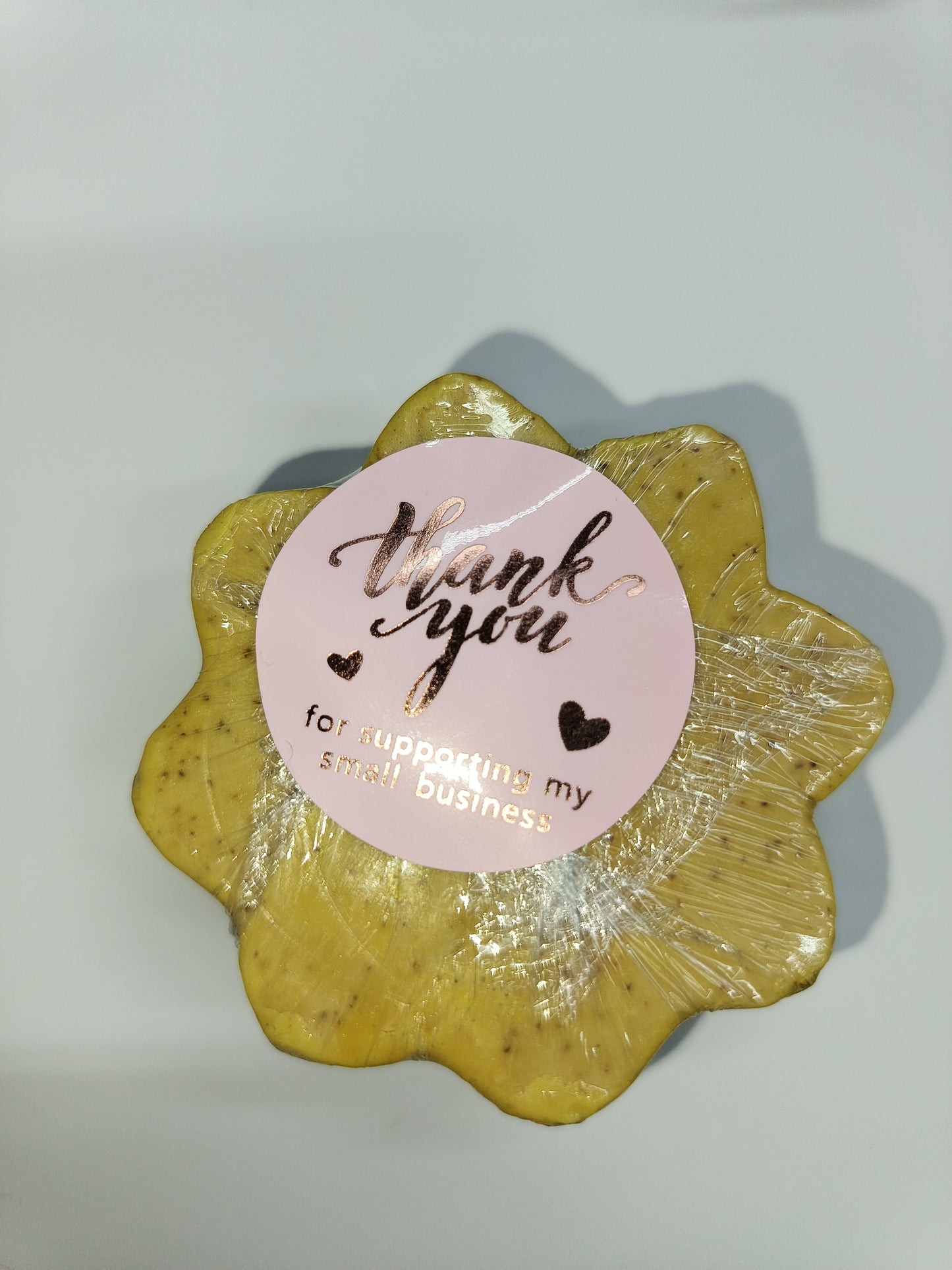 Handmade natural turmeric soap for face blemishes #1