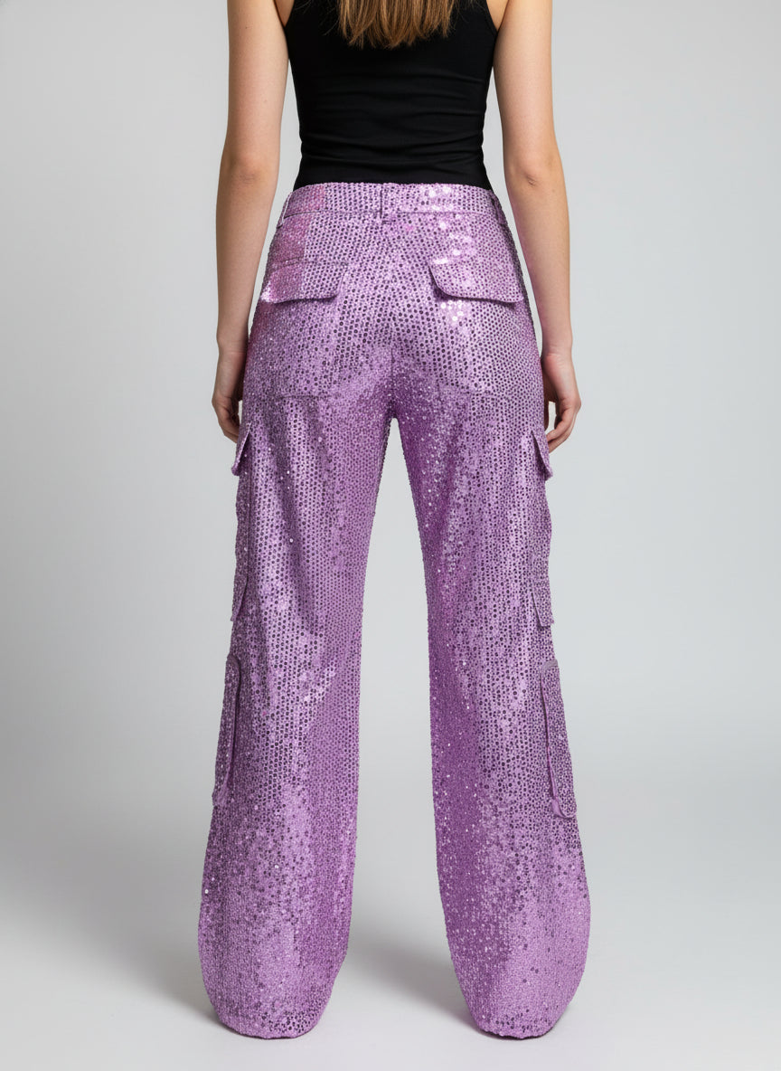 Cargo pants in bright colors