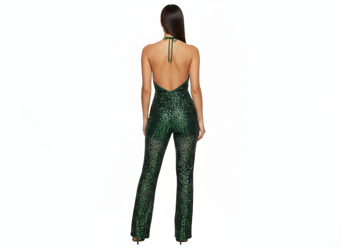 Johnson is transparent in a shiny green