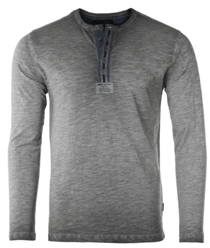 SUÉTER DE MANGA LARGA EN COLOR GRIS