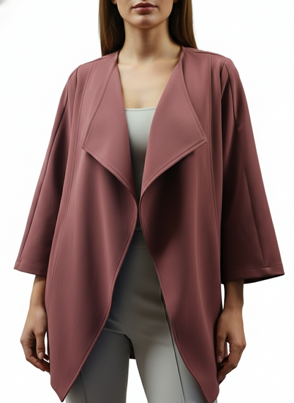 Formal wear blazer in combination with yes but on the sides 5