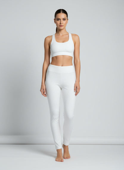 Trousers in off-white color