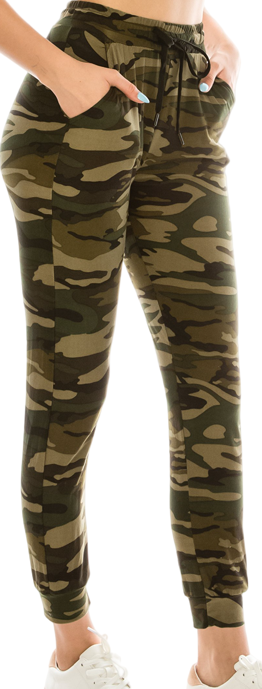 Camouflage spandex