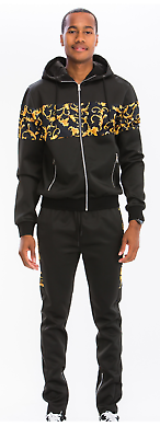 Men, Sut of 2 pieza Star Black Men