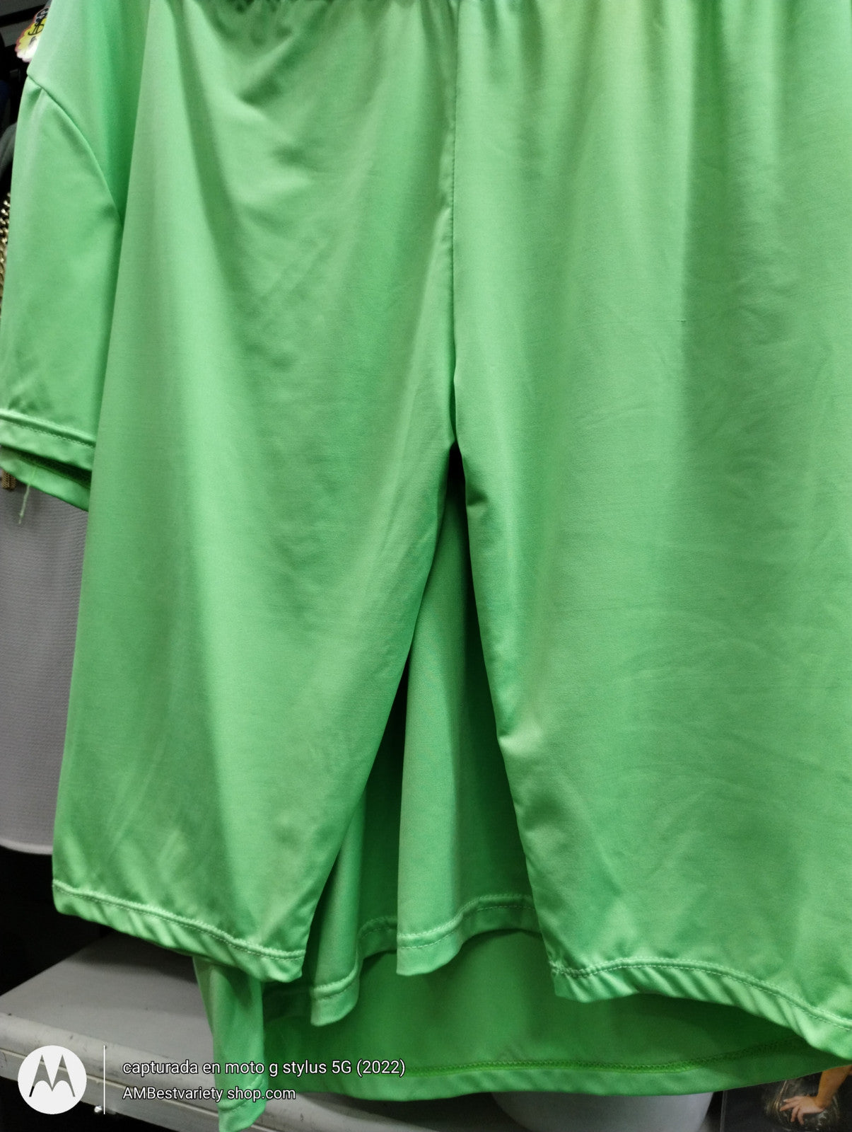 SWEATER AND CAPRI IN BRIGHT COLORS