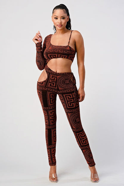 Shoulder out jumpsuit TWO COLORS CHOOSE YOURS