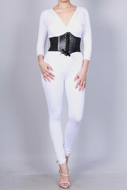 Junsu in white with .