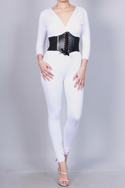 Junsu in white with .