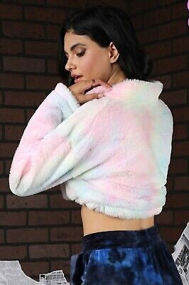 Tedy bear zip swatsrt with string at warm and cozy print